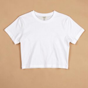 Saint Love Dames Cropped Tee